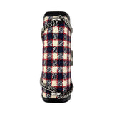 Gucci Tweed Check Dionysus Shoulder Bag White Hibiscus Red Marine