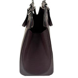Pre-owned Louis Vuitton Burgundy Epi Leather Brea MM Bag