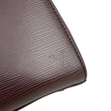 Pre-owned Louis Vuitton Burgundy Epi Leather Brea MM Bag