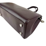 Pre-owned Louis Vuitton Burgundy Epi Leather Brea MM Bag