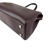 Pre-owned Louis Vuitton Burgundy Epi Leather Brea MM Bag