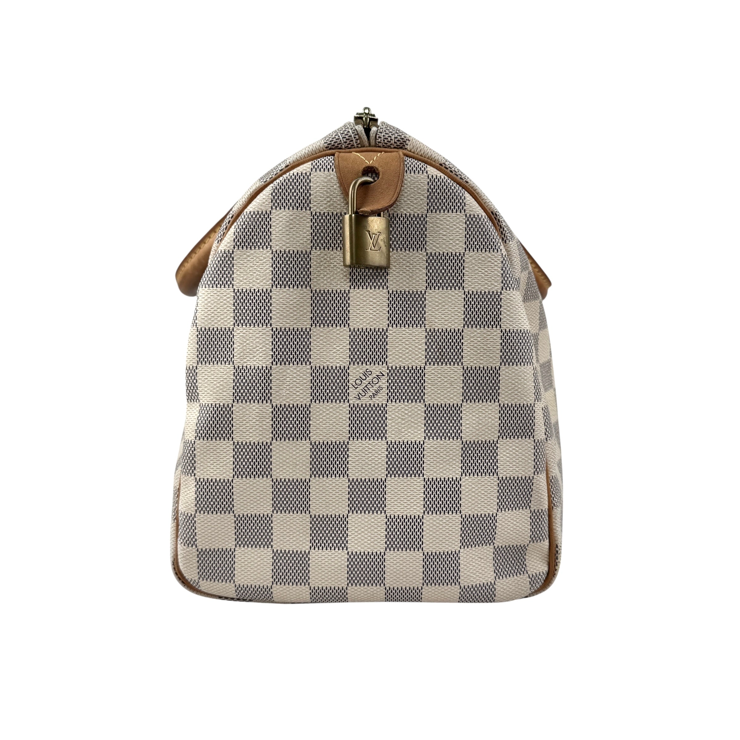 Pre-owned Louis Vuitton Damier Azur Canvas Speedy 30 bag