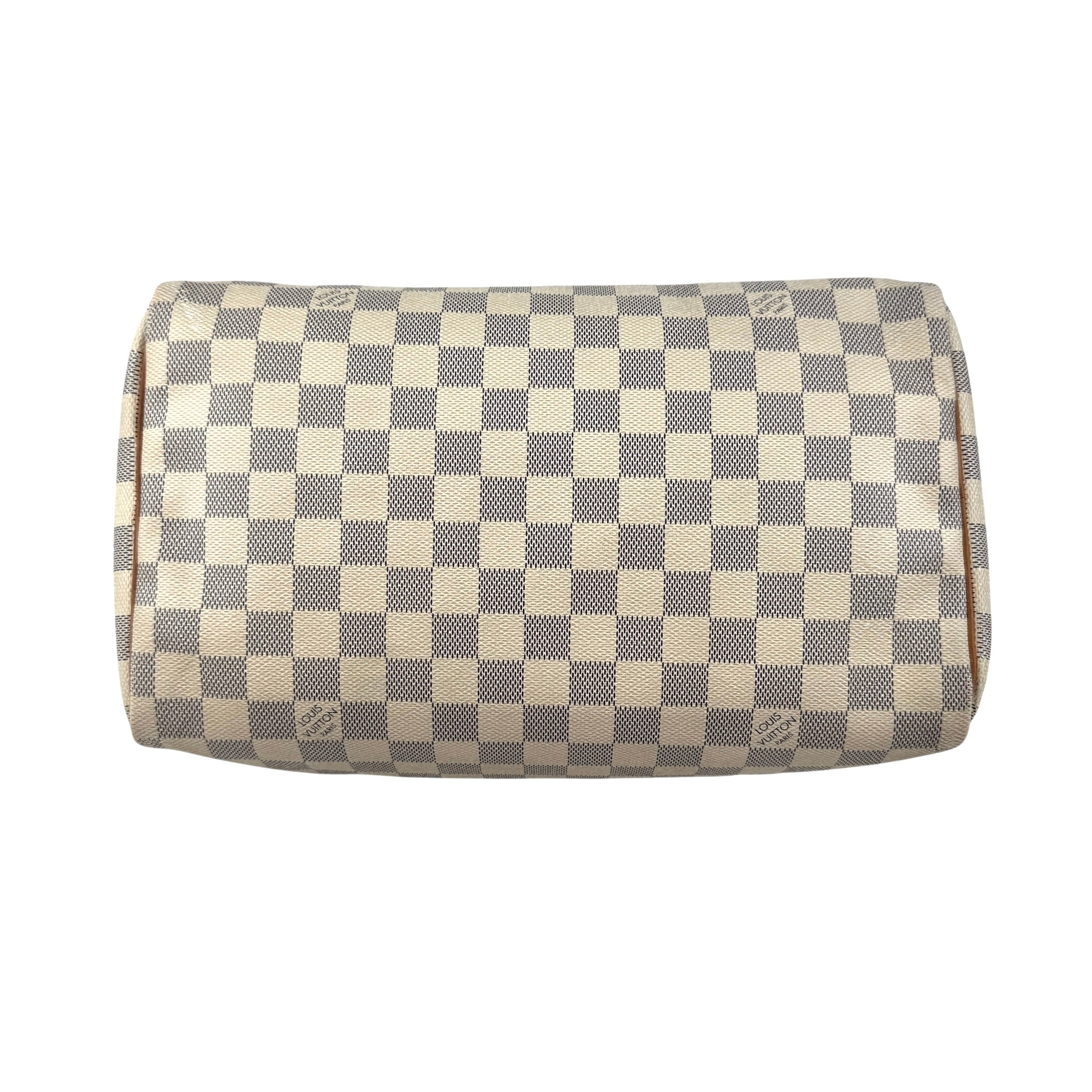 Pre-owned Louis Vuitton Damier Azur Canvas Speedy 30 bag