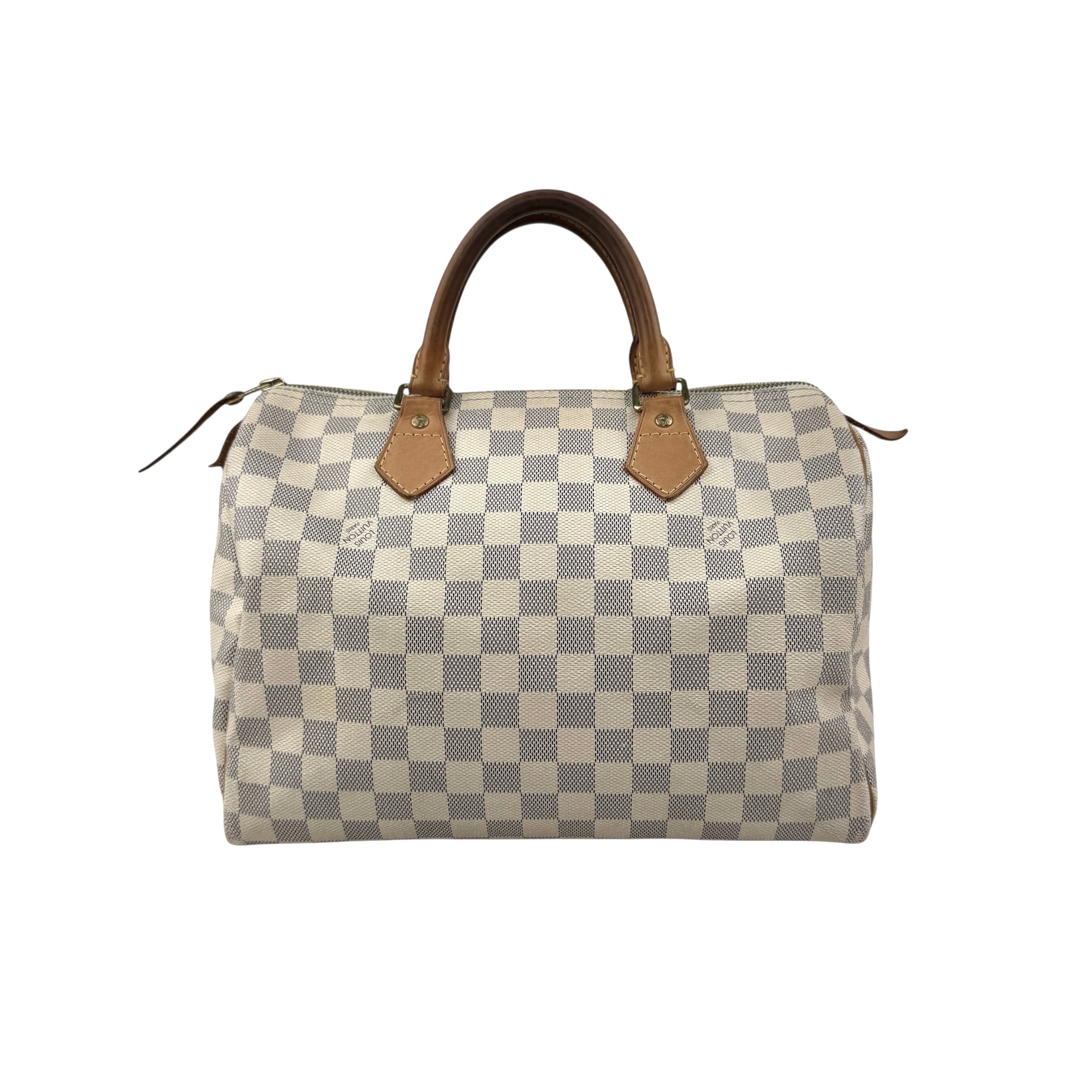 Pre-owned Louis Vuitton Damier Azur Canvas Speedy 30 bag main image