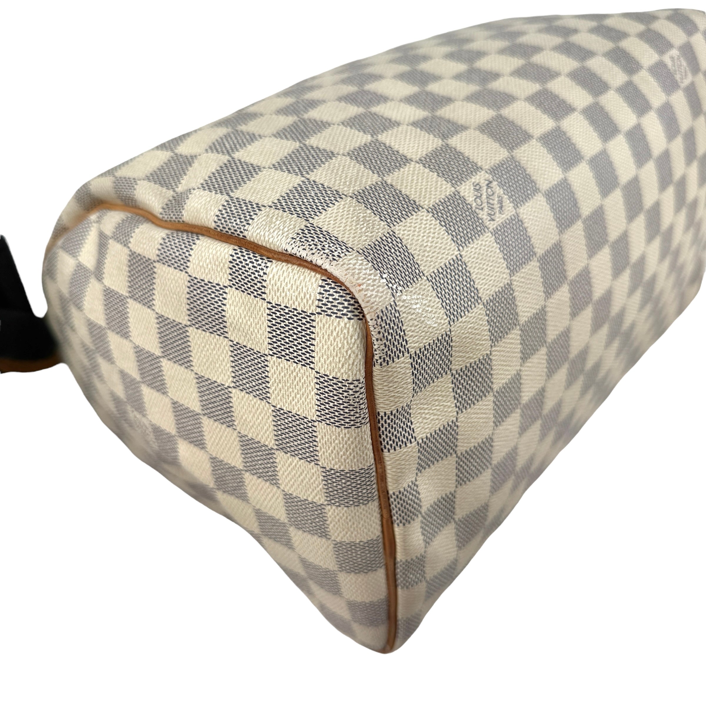 Pre-owned Louis Vuitton Damier Azur Canvas Speedy 30 bag