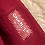 Chanel Beige/Black Quilted Calfskin Leather Small Gabrielle Backpack Bag