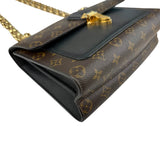 Pre-owned Louis Vuitton Monogram Canvas Black Victoire Bag