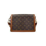 Pre-owned Louis Vuitton Dauphine Monogram Reverse Shoulder Bag Brown shoulder bag