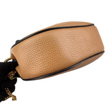 Pre-owned Chloe Peach/Maroon Leather Drew Crossbody Bag