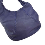 Bottega Veneta Bering Cervo Leather Large Baseball Hobo Bag
