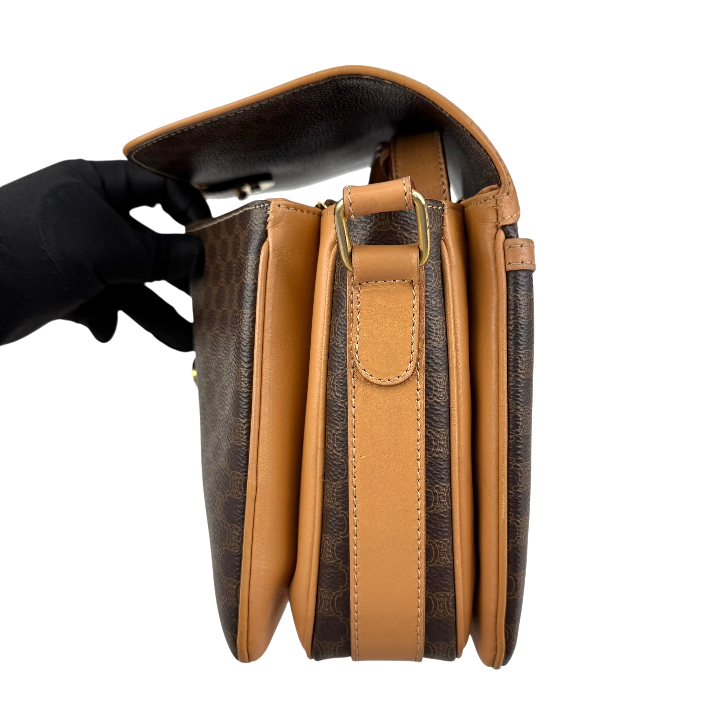 Pre-owned Celine Macadam Vintage Shoulder Bag