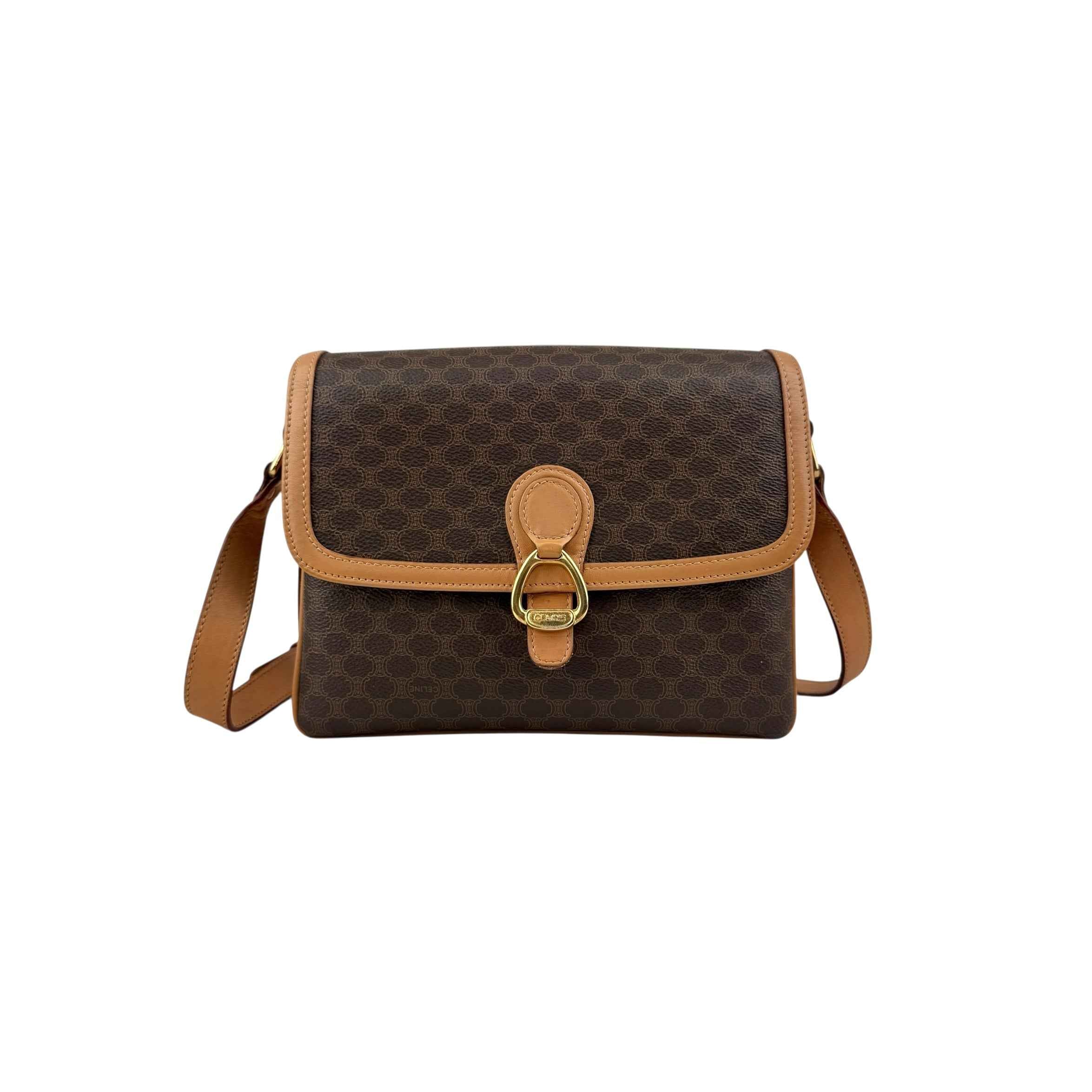 Celine Macadam Vintage Shoulder Bag