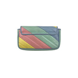 Gucci Multicolor Quilted Leather GG Marmont Matelasse Super Mini Bag