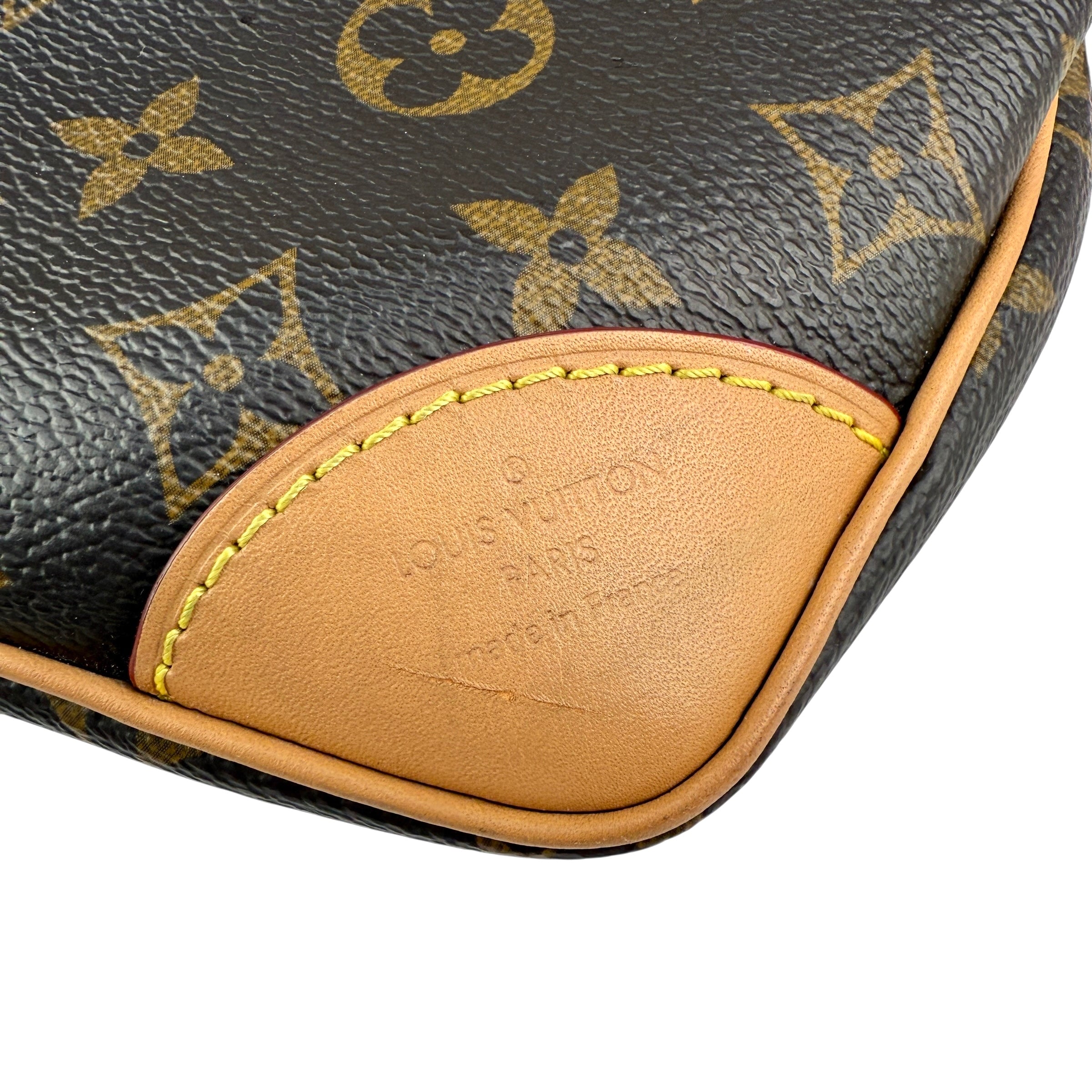 Pre-owned Louis Vuitton Natural Monogram Canvas Odeon PM
