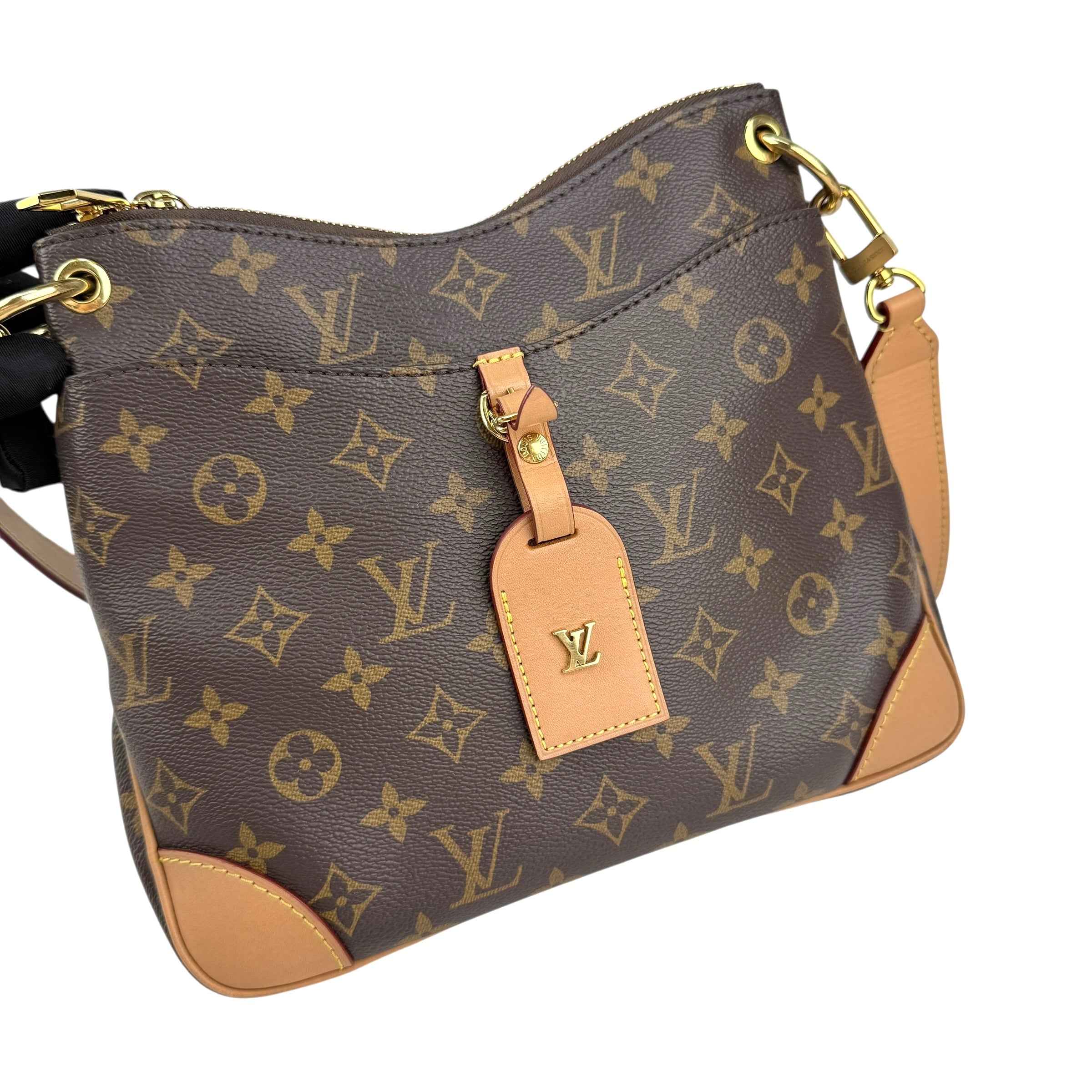 Louis Vuitton Natural Monogram Canvas Odeon PM