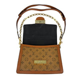 Pre-owned Louis Vuitton Monogram Reverse Canvas Dauphine Bag