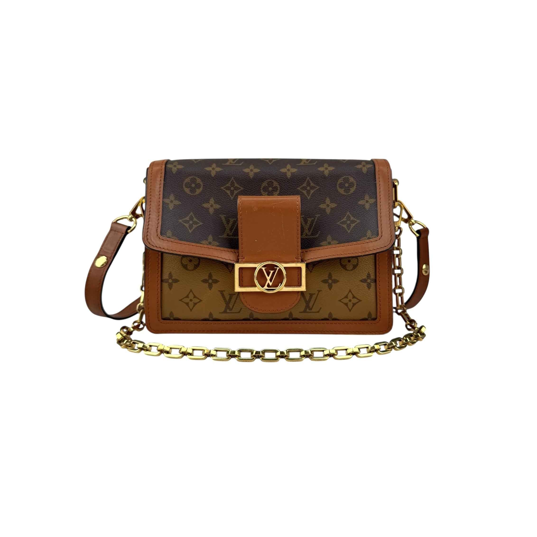Louis Vuitton Monogram Reverse Canvas Dauphine Bag