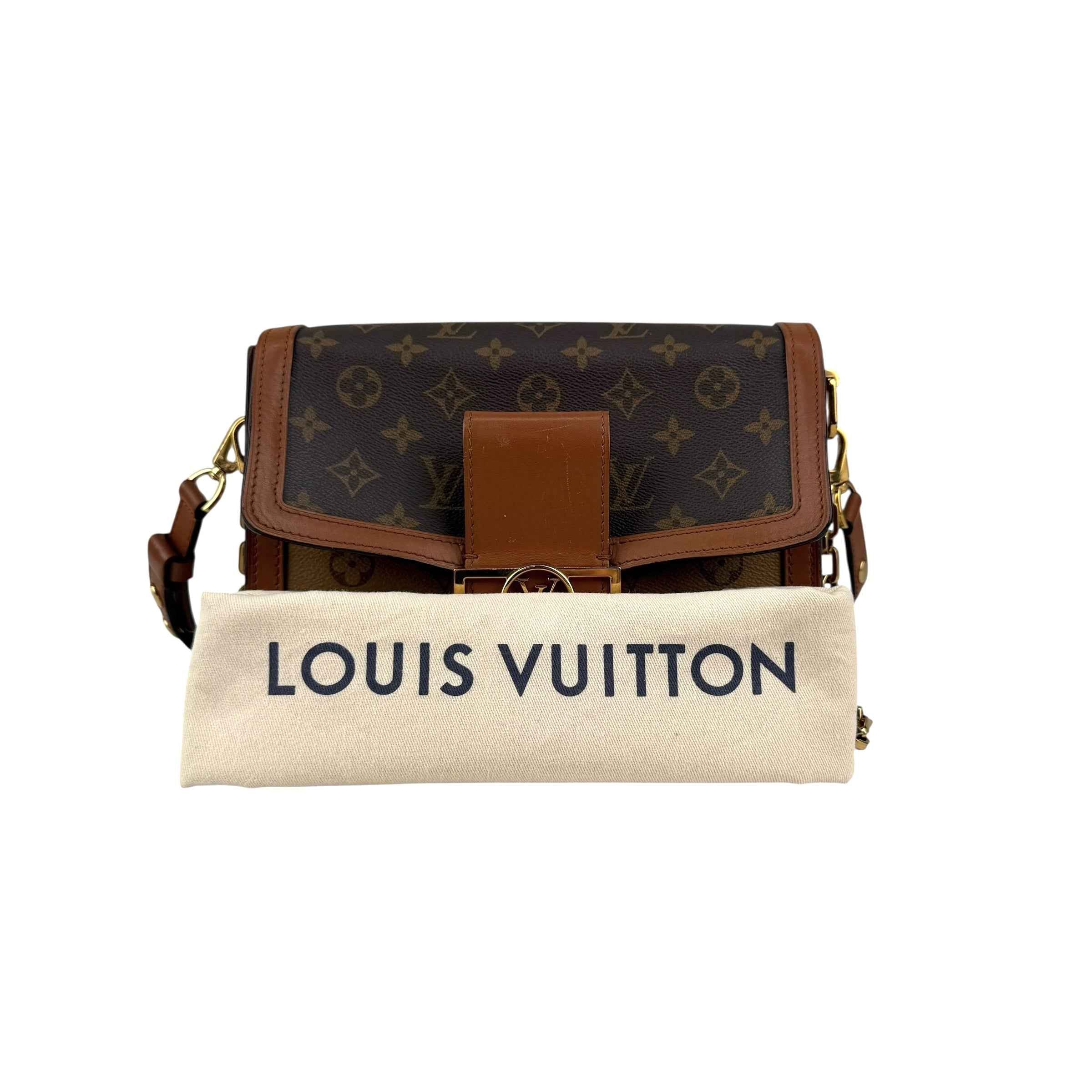 Louis Vuitton Monogram Reverse Canvas Dauphine Bag