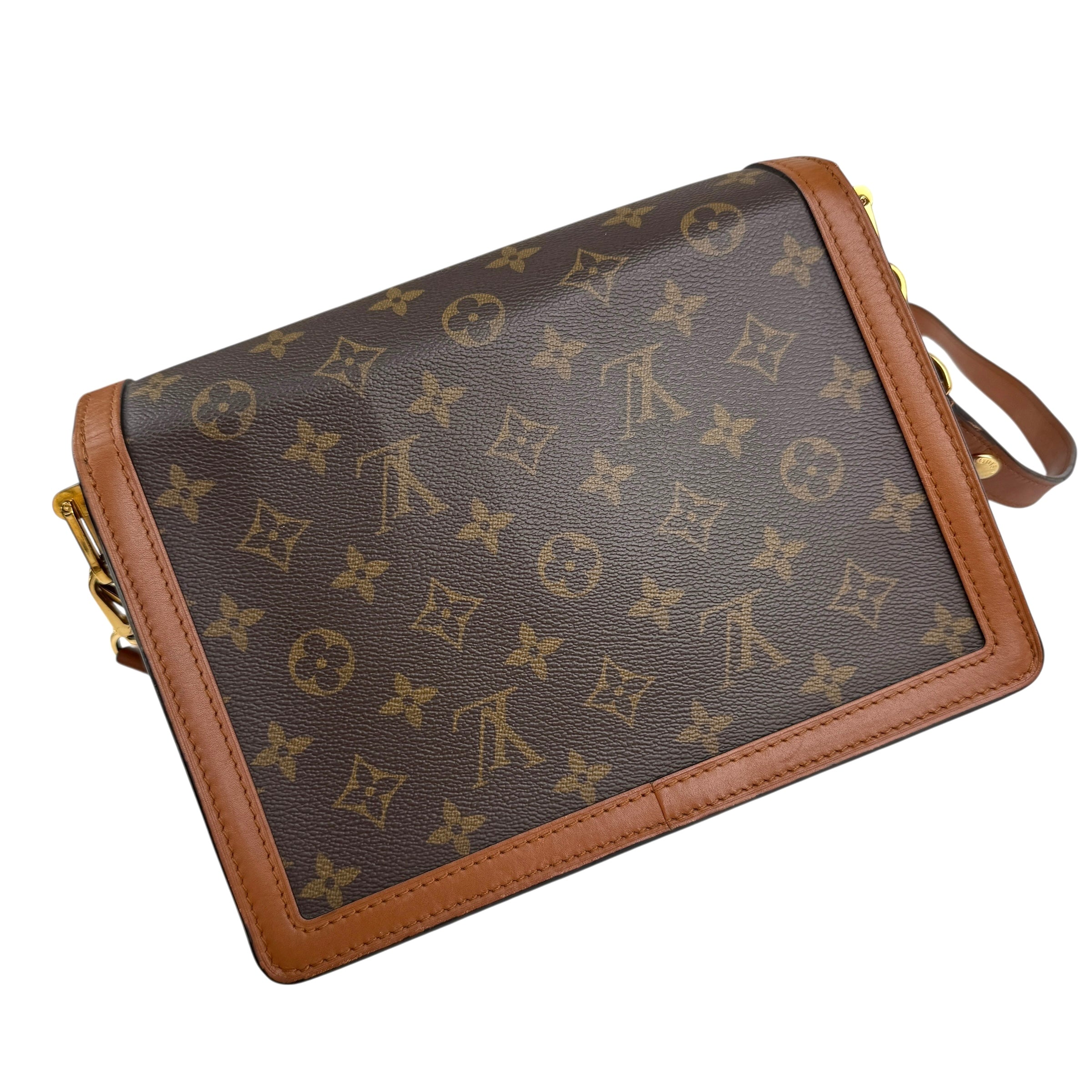 Pre-owned Louis Vuitton Monogram Reverse Canvas Dauphine Bag