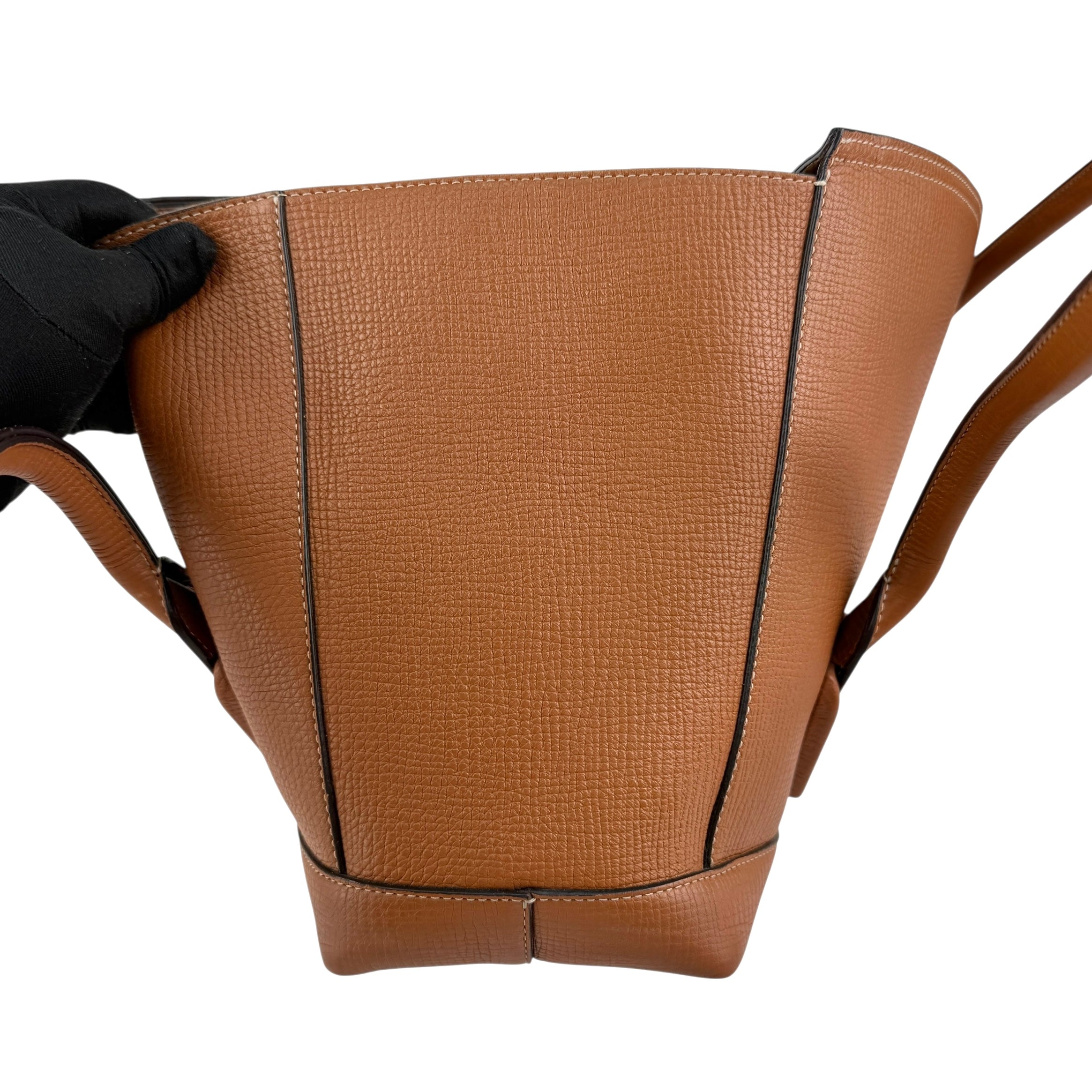 Pre-owned Bottega Veneta Medium Grained Calfskin The Arco tote bag