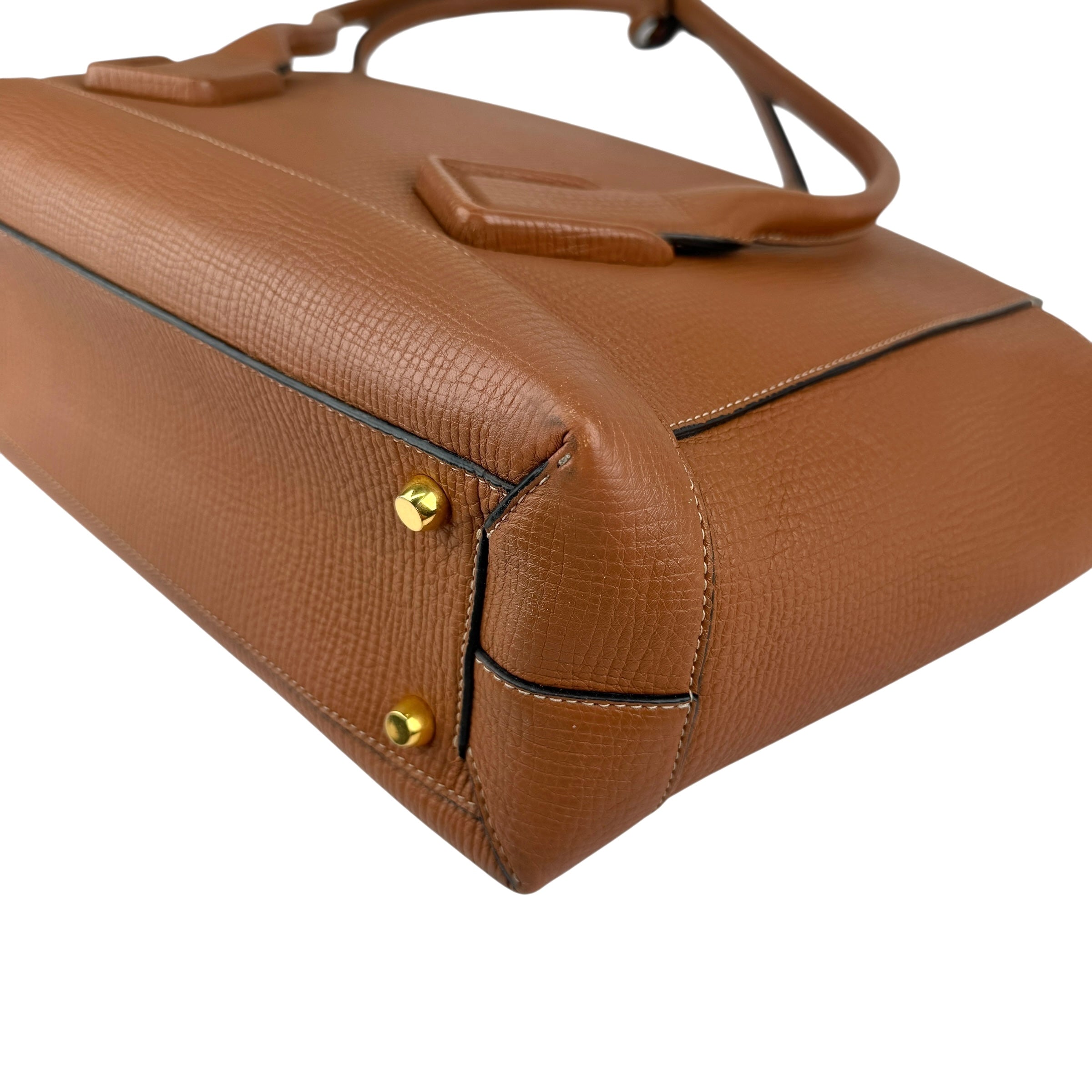 Pre-owned Bottega Veneta Medium Grained Calfskin The Arco tote bag