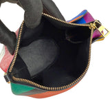 Pre-owned Loewe Multicolor Leather Mini Striped Elephant Crossbody Bag