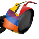 Pre-owned Loewe Multicolor Leather Mini Striped Elephant Crossbody Bag