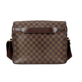 Pre-owned Louis Vuitton Damier Canvas Shelton Messenger Bag back view