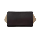Pre-owned Celine Burgundy Tri-Color Smooth Calfskin Leather Medium Trapeze Bag