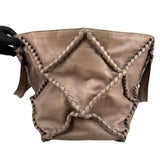 Pre-owned Bottega Veneta Calfskin Intrecciato Diamond Tote Pompei