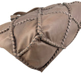 Pre-owned Bottega Veneta Calfskin Intrecciato Diamond Tote Pompei