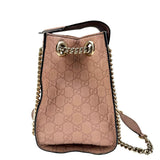 Gucci Camelia Guccissima Leather Emily Chain Shoulder Bag