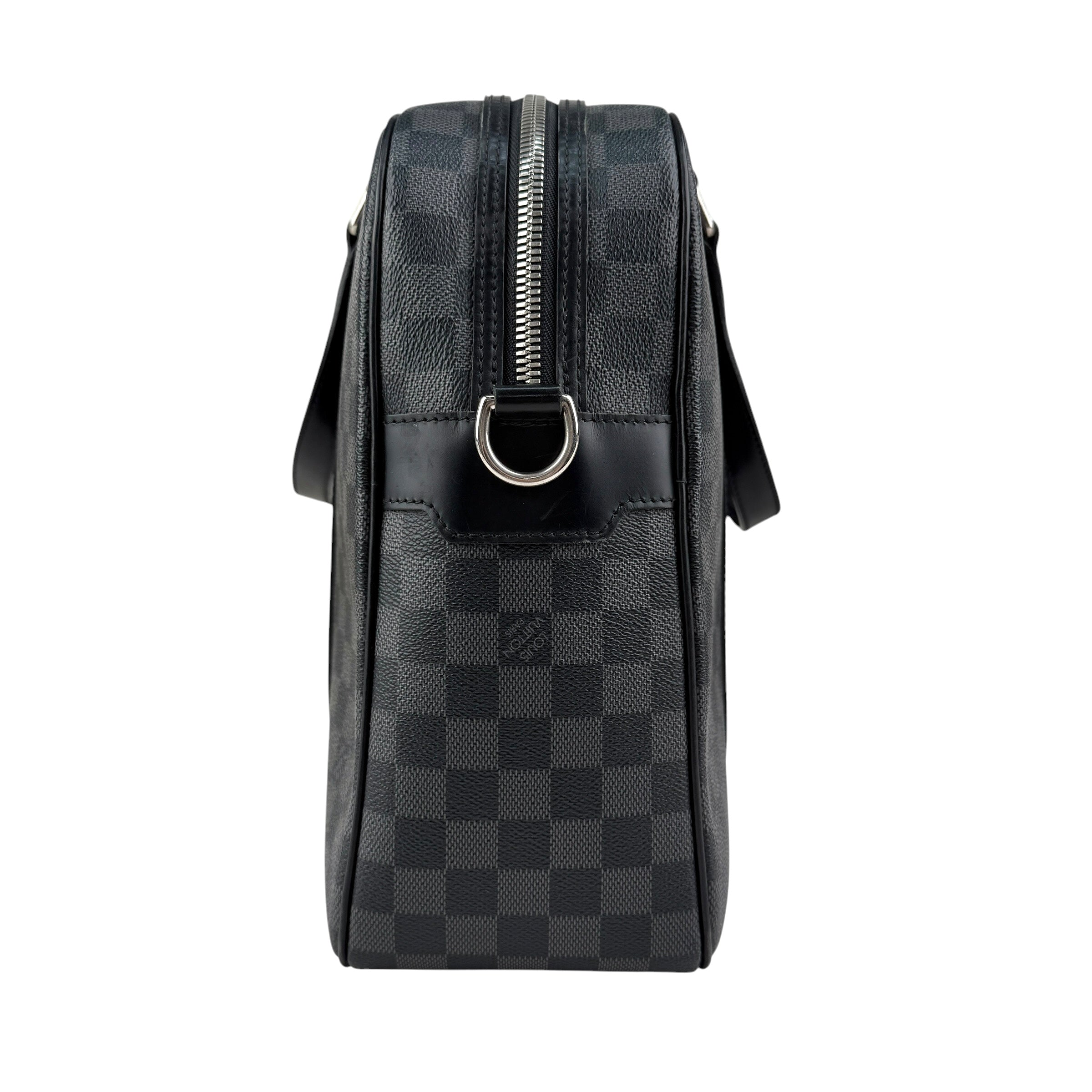 Pre-owned Louis Vuitton Damier Graphite Canvas Jorn Briefcase Bag
