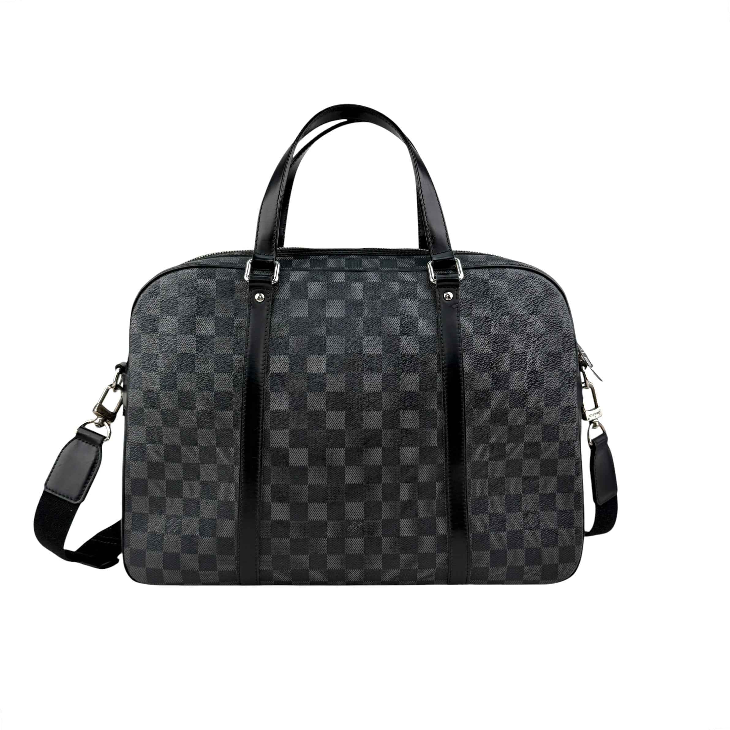 Louis Vuitton Damier Graphite Canvas Jorn Briefcase Bag
