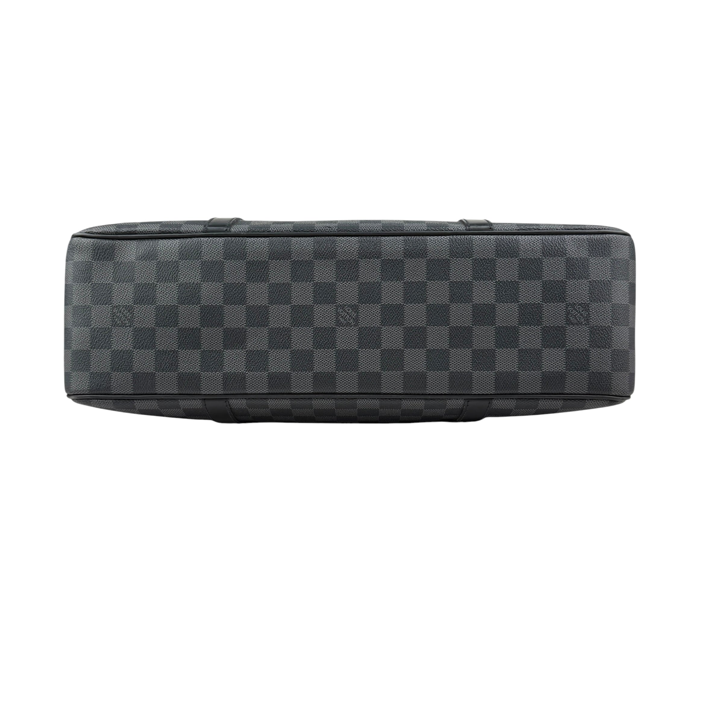 Pre-owned Louis Vuitton Damier Graphite Canvas Jorn Briefcase Bag