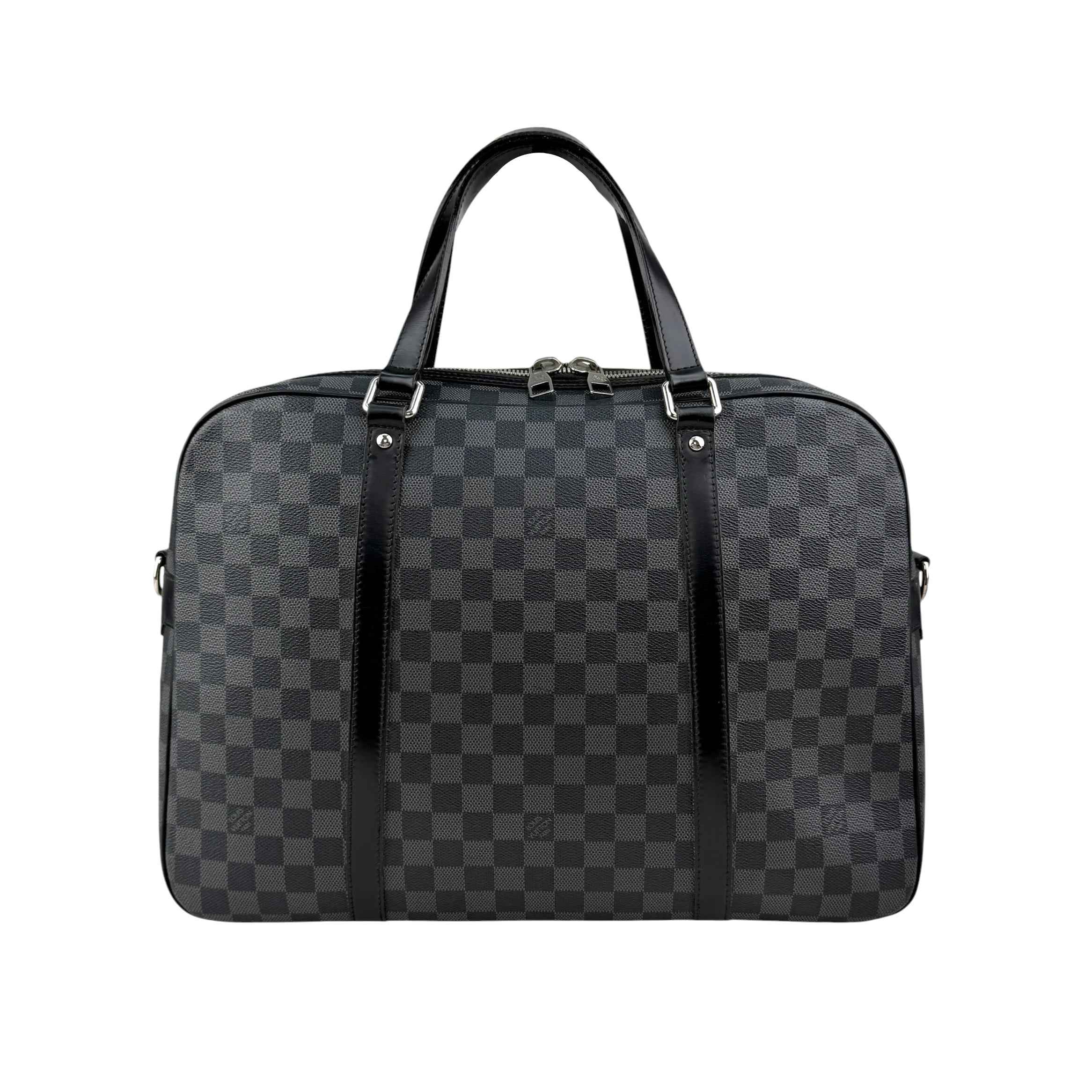 Louis Vuitton Damier Graphite Canvas Jorn Briefcase Bag
