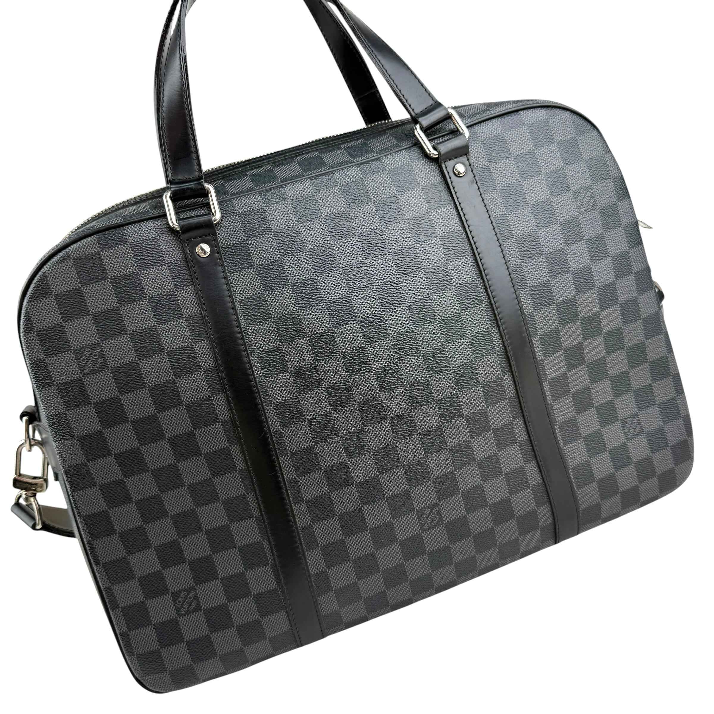 Louis Vuitton Damier Graphite Canvas Jorn Briefcase Bag