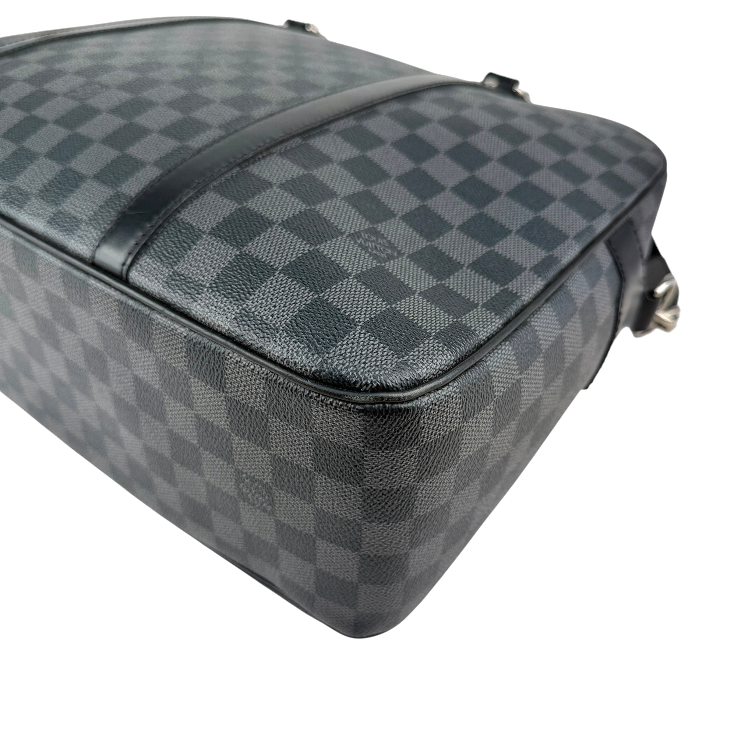 Pre-owned Louis Vuitton Damier Graphite Canvas Jorn Briefcase Bag