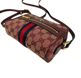 Pre-owned Gucci Mini Ophidia Shoulder Bag
