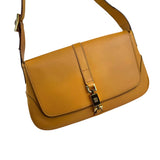 Gucci Jackie Caramel Tan Brown Leather Hobo Shoulder Bag