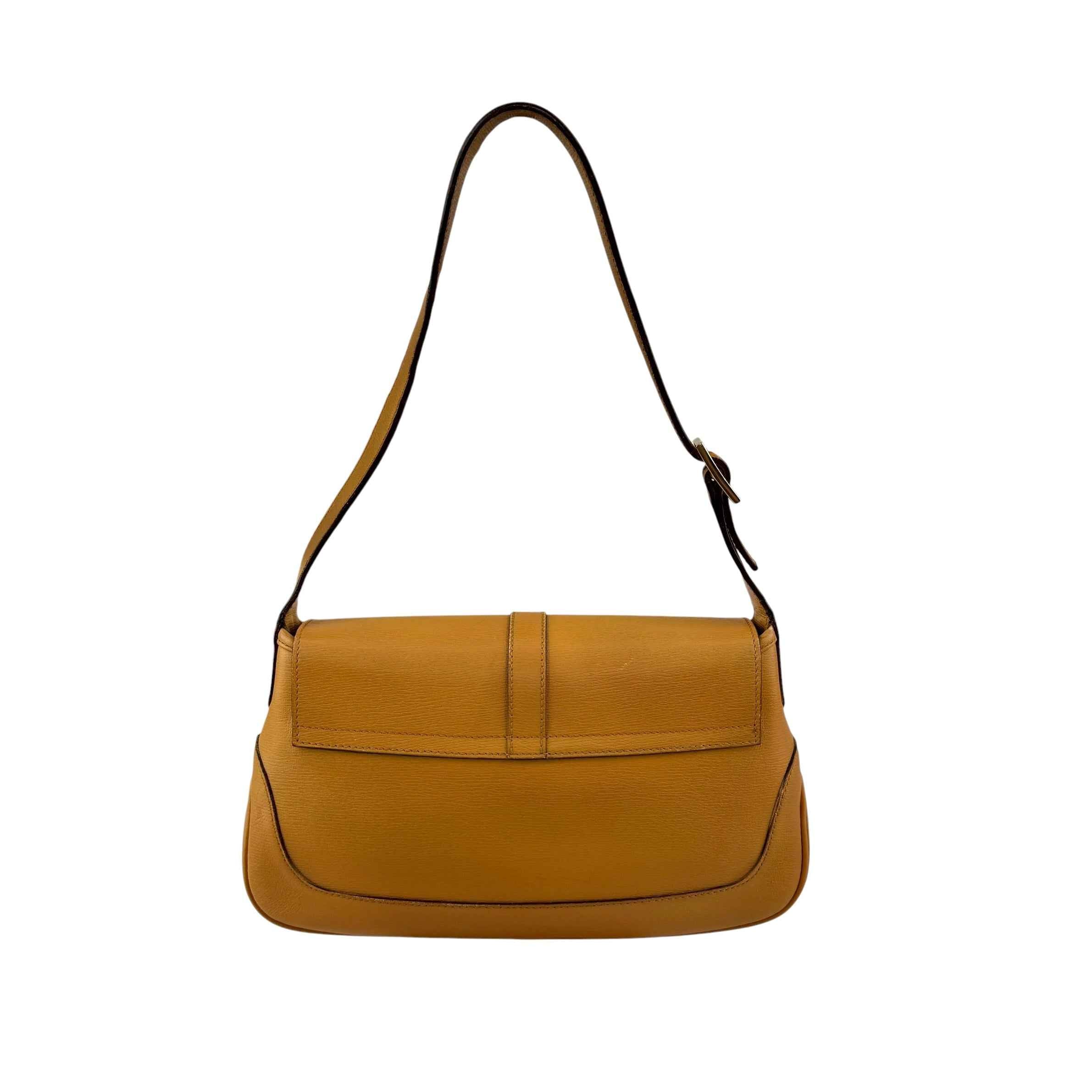 Gucci Jackie Caramel Tan Brown Leather Hobo Shoulder Bag
