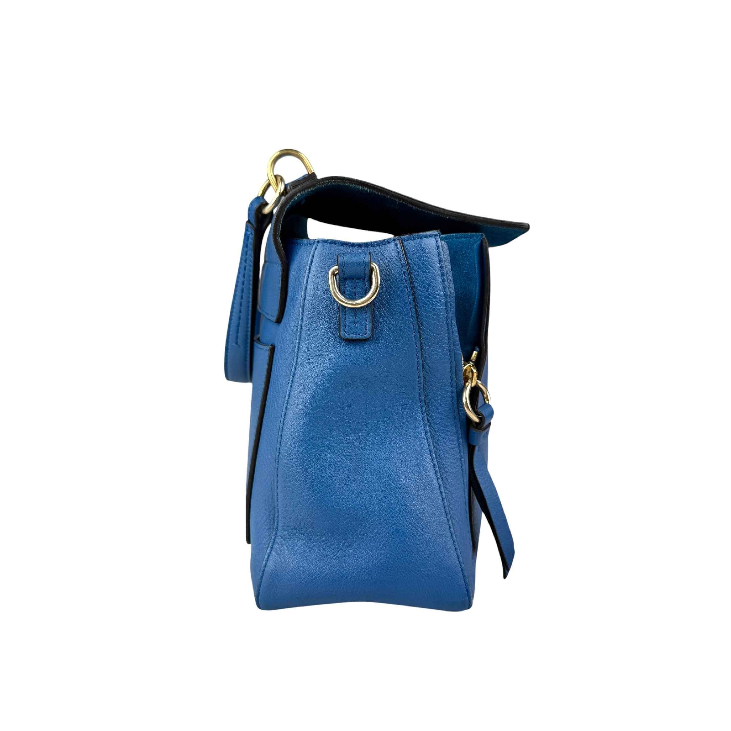 Chloé Crossbody Faye Day Navy Ink Blue Leather Shoulder Bag