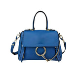 Chloé Crossbody Faye Day Navy Ink Blue Leather Shoulder Bag