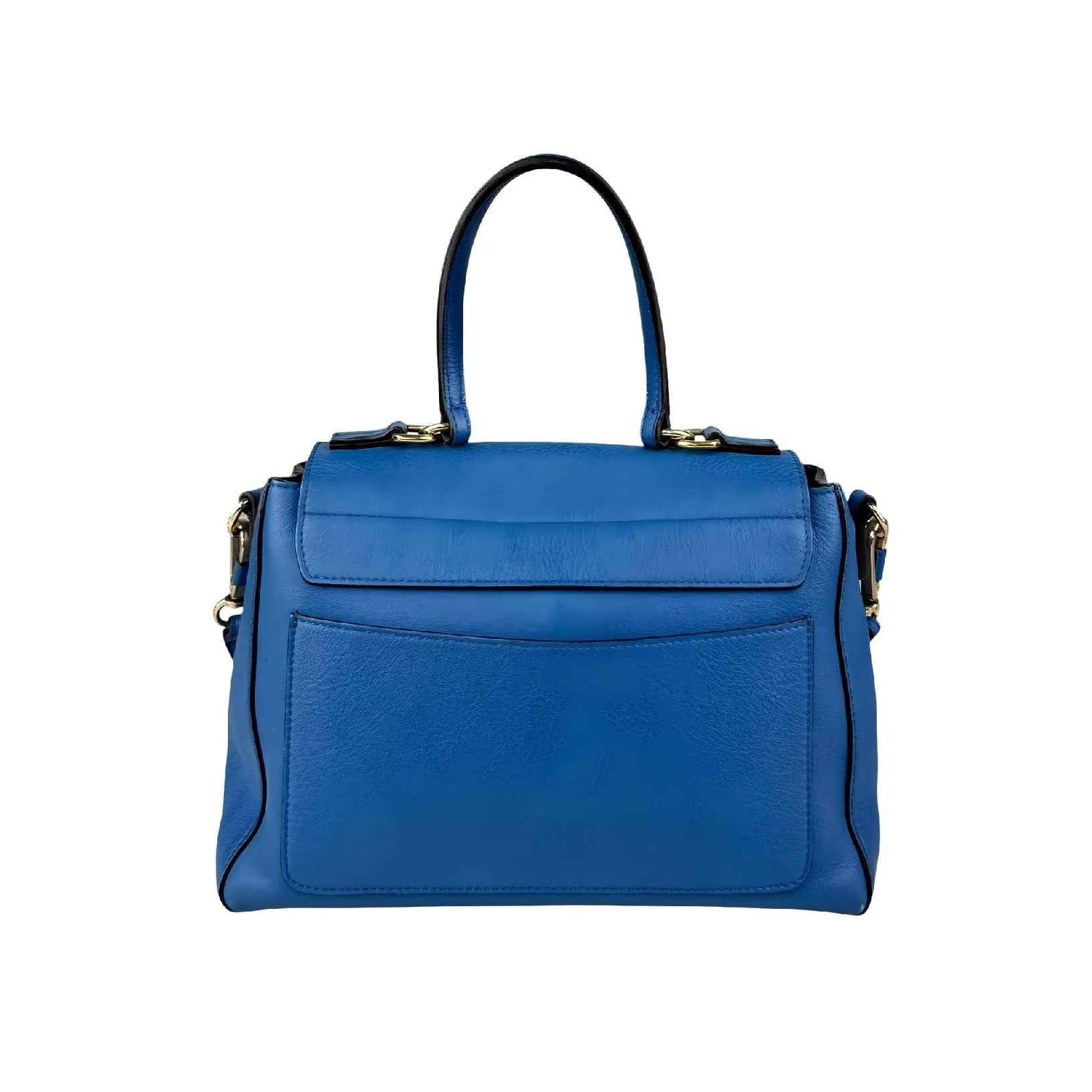 Chloé Crossbody Faye Day Navy Ink Blue Leather Shoulder Bag
