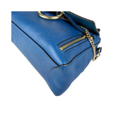 Pre-owned Chloé Crossbody Faye Day Navy Ink Blue Leather Shoulder Bag