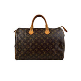 Louis Vuitton Monogram Canvas Speedy 35 Bag