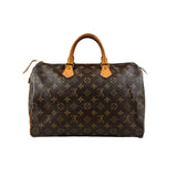 Louis Vuitton Monogram Canvas Speedy 35 Bag