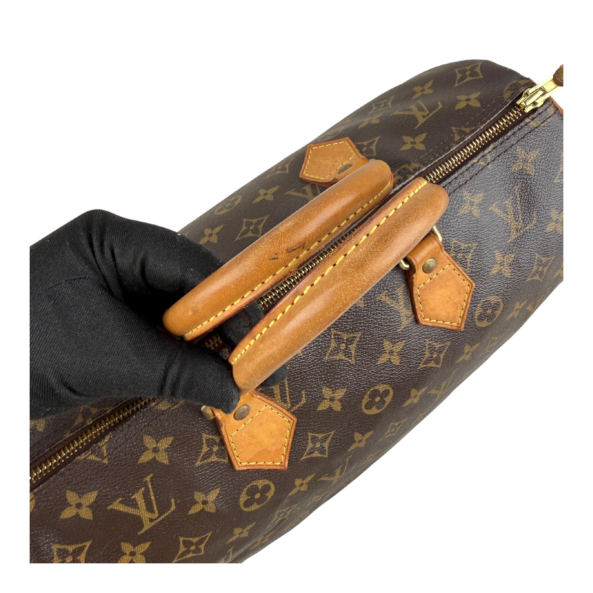 Louis Vuitton Monogram Canvas Speedy 35 Bag