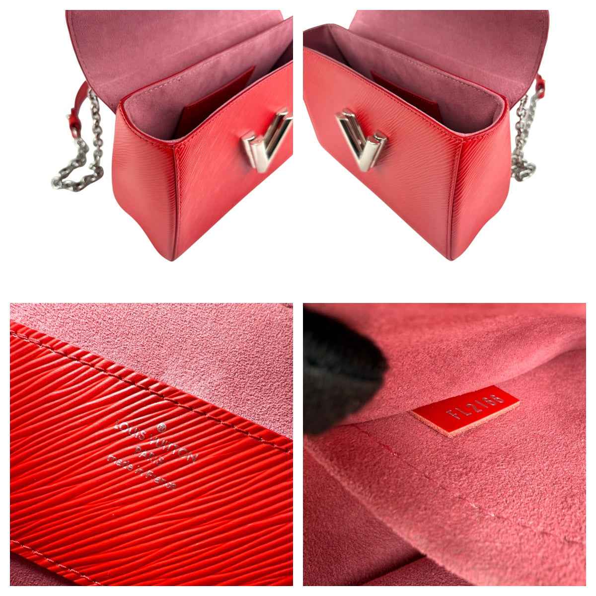 Louis Vuitton Twist Handbag Epi Leather crossbody bag