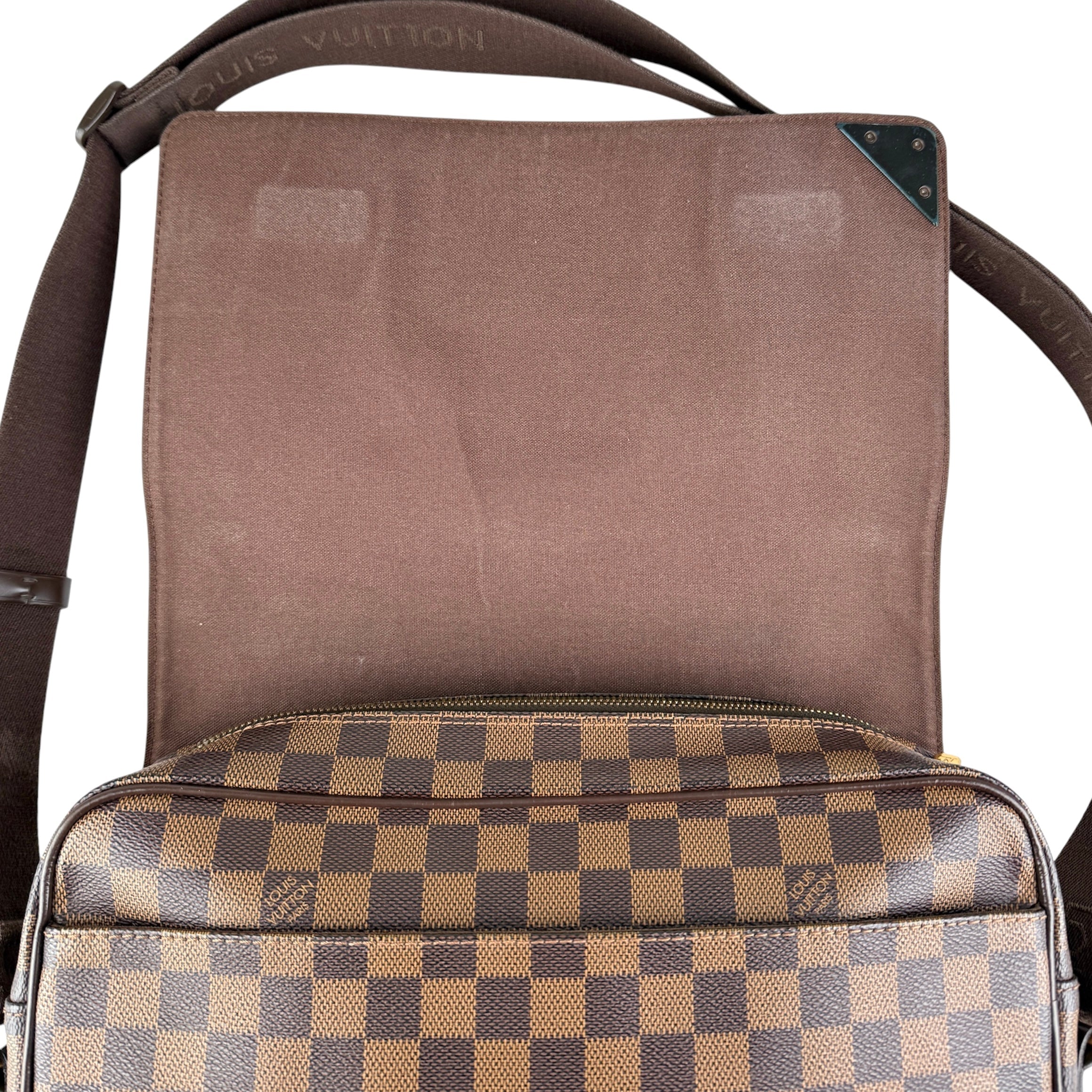 Pre-owned Louis Vuitton Damier Canvas Shelton Messenger Bag